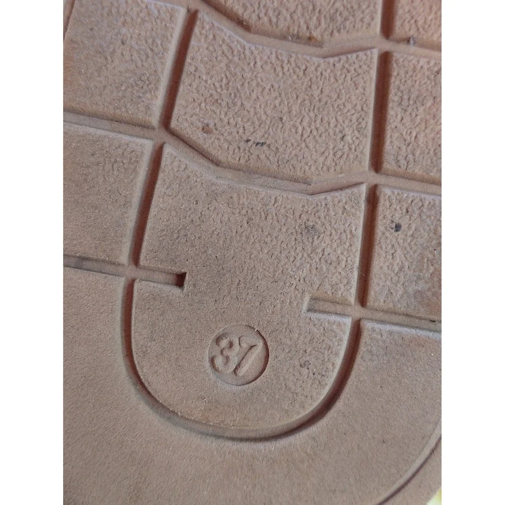 Tamaris Platform Boots‎ Suede Leather Zip Up Tan Brown Womens Shoes